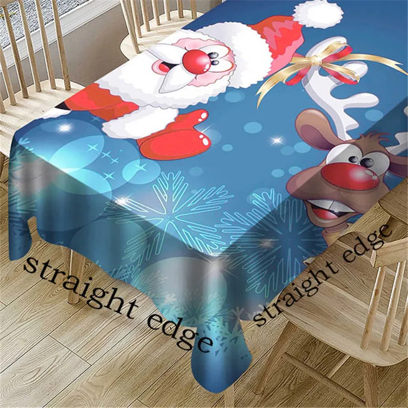 Flower Rose Plant 3d Table Cover Rectangular Table Cloth Waterproof Table Cover for Party Home Kitchen 4