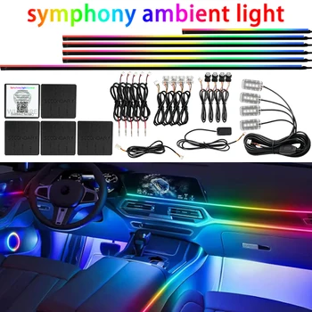 LED RGB Streamer Car Ambient Lights 1