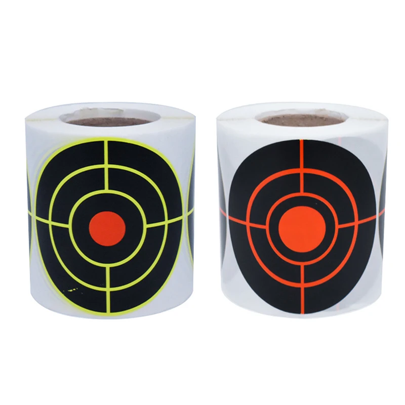 

Roll Shooting Target Adhesive Shoot Targets Splatter Reactive Stickers For Archery Bow Hunting Shooting Practice Training