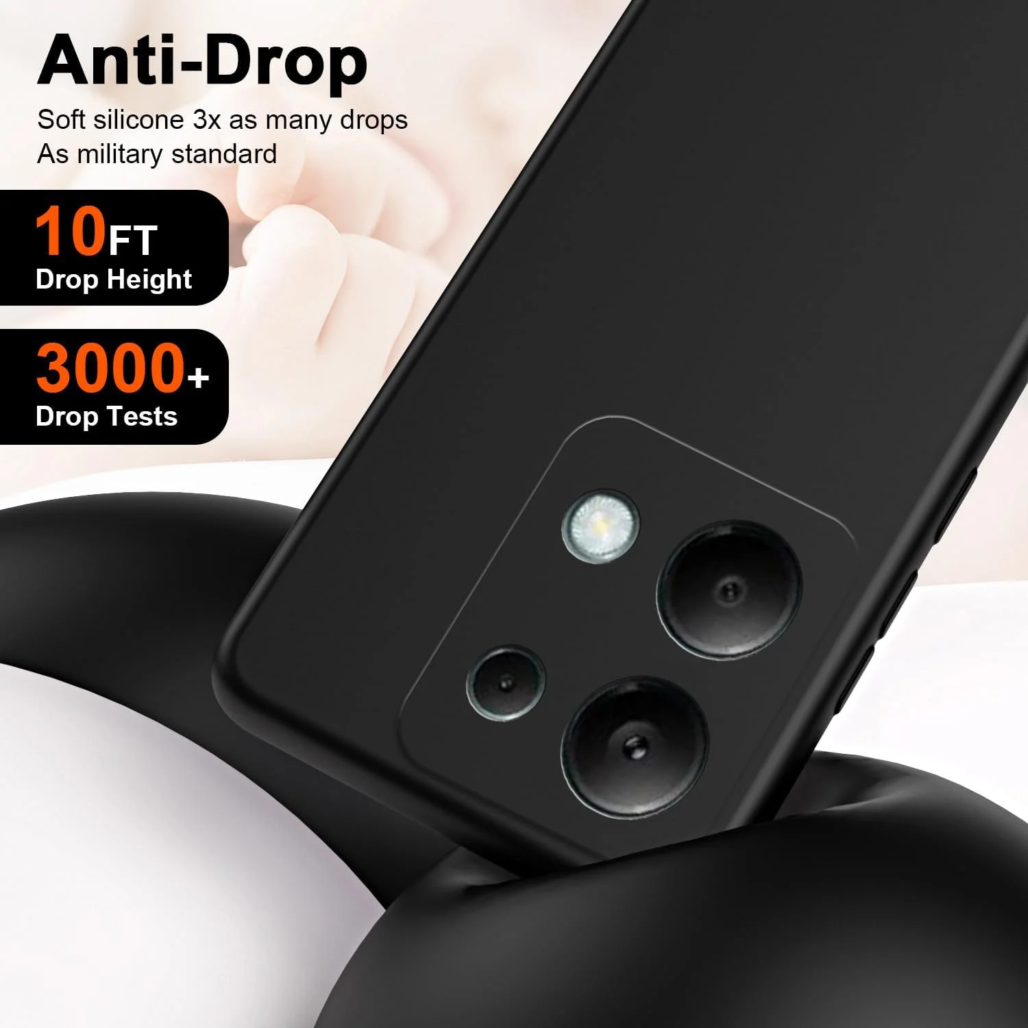 Shockproof Liquid Silicone Phone Case Cover