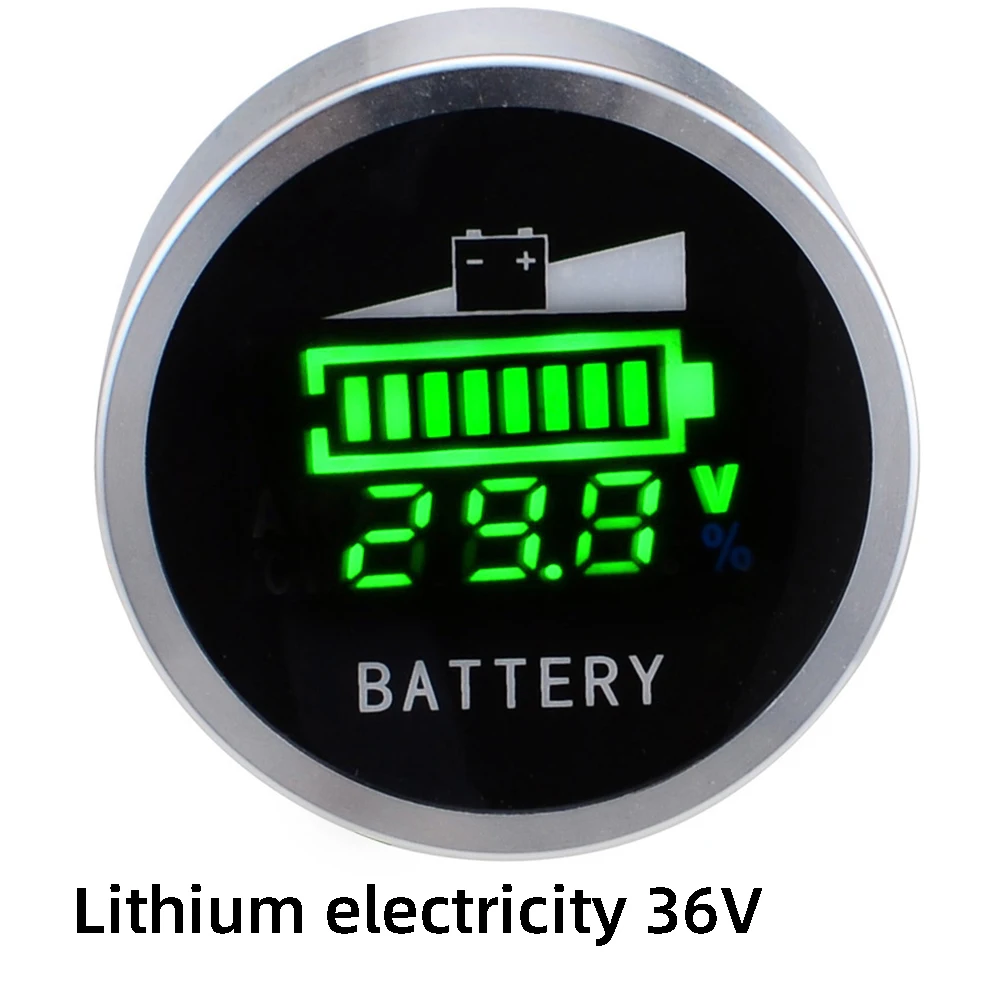 DollaTek Misuratore di capacità della batteria 10-100V Livello batteria