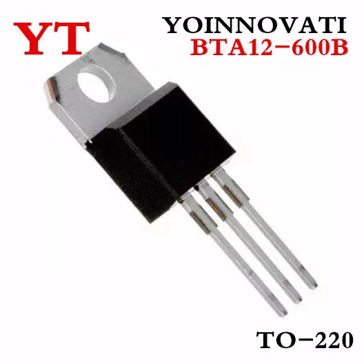 

200 шт./лот BTA12-600 TRIAC ALTERNISTOR 600V TO220AB