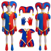 The Amazing Digital Circus Cosplay Costume New Year Costumes Kids Girls Boys Jumpsuit Funny Outfits For Carnival Easter Dress Up