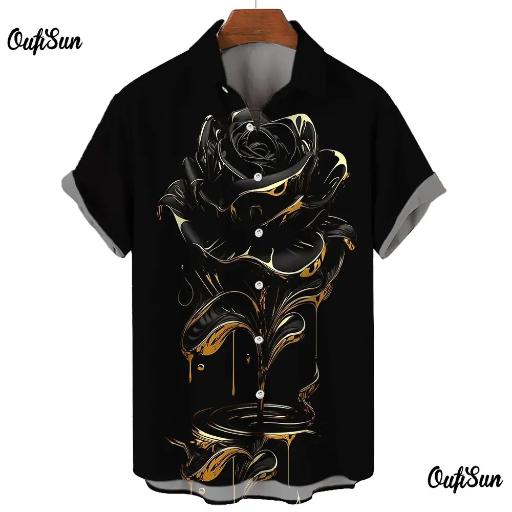 Men's short-sleeved shirt, monochrome T-shirt, simple pink design, everyday casual, oversized top, S-5XL, summer 6