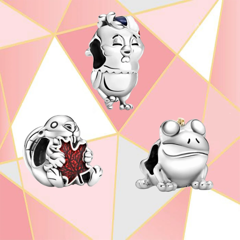 

In The Spring Of 2021, New High-quality Animal Canadian Beaver And Maple Leaf Charms, Original Diy Bracelet Jewelry For Girls