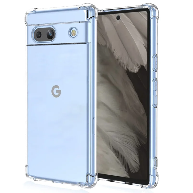 Custodia Airbag Per Pixel 7A 7Pro 8Pro Cover Morbida In Silicone Antiurto Per Telefono Custodie Pixel 8 Pro Google Pixel 7 Pro Case Pixel 7A Cover
