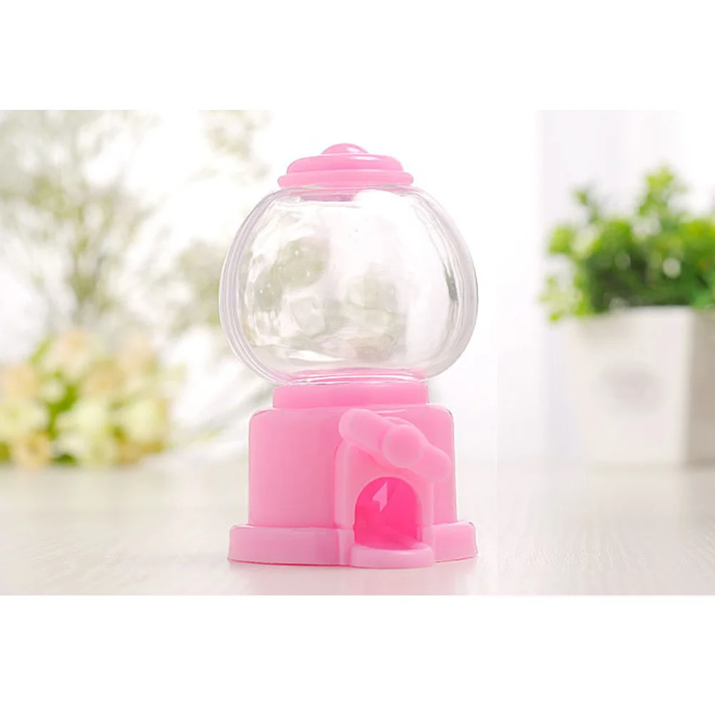

Mini Brands Mini Candy Dispenser Gumball Machine Desktop Bubble Gumball Bank Nut Treat Dispenser Candy Catcher Machine