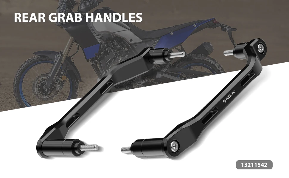 Für Yamaha Tenere 700 XTZ700 XTZ07 2019-2024 Seitliche Gepäckhalterung Beifahrer-Rückgriffstange TENERE700 XTZ 700 – Detail 8