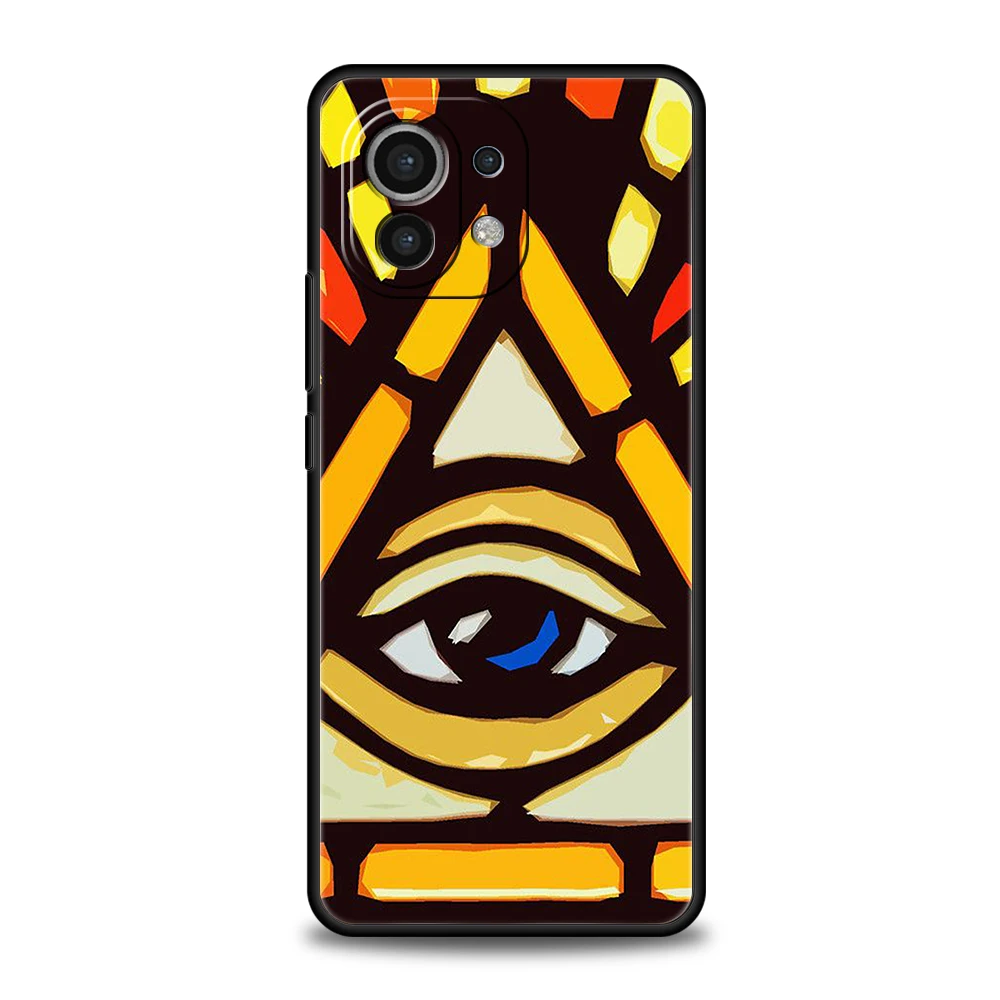 Sacred Eye of Horus Egypt Fresco Phone Case – Artistic Protective Cover