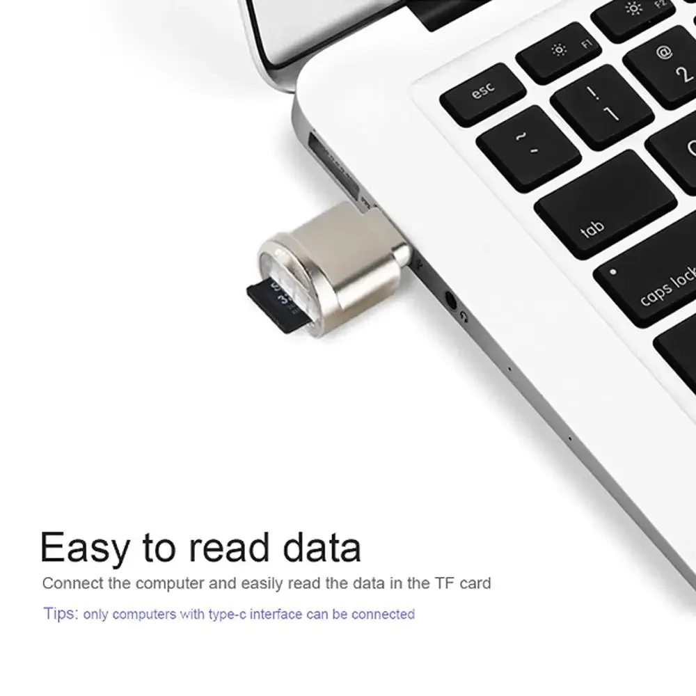 Compact USB 3.1 OTG Card Reader and Adapter