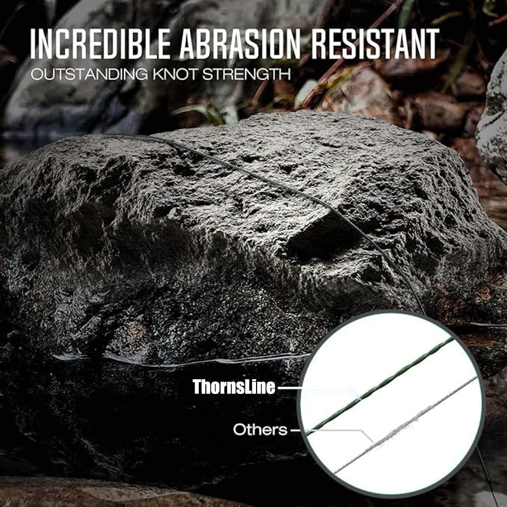 ThornsLine Braid Fishing Line X8 Upgrade Super Strong 8 Strands Multifilament PE Line 1000M Braided Line For Carp pesca 3
