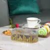 Snack Tray with Lid Candy Dish with Lid Food Plates Dried Fruit Container Eastern Candy Box for Wedding Candy Cookies Veggies 3