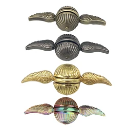 New Golden Snitch Decompression Spinner Antistress Hand Rotation Toys Anti Stress Ball Spinner Metal Toys For Kids Adult
