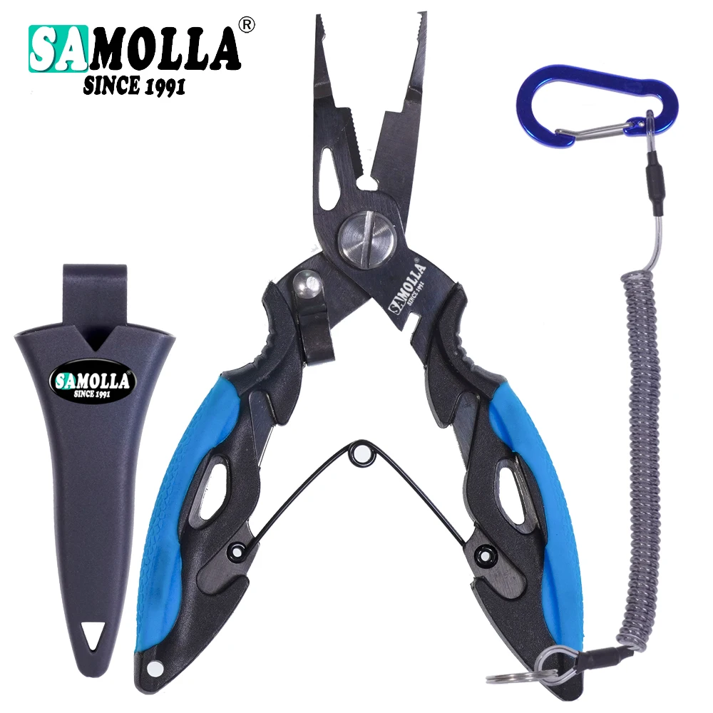 Tackler420 Stainless Steel Fishing Pliers - Hook Remover & Line Cutter
