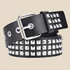 Trend Rivet Belt Heavy Metal Belt Men Women Punk Nightclub Rock Style Belt Jeans Belt Y2K Belt Fashion Decoration Women's Belts