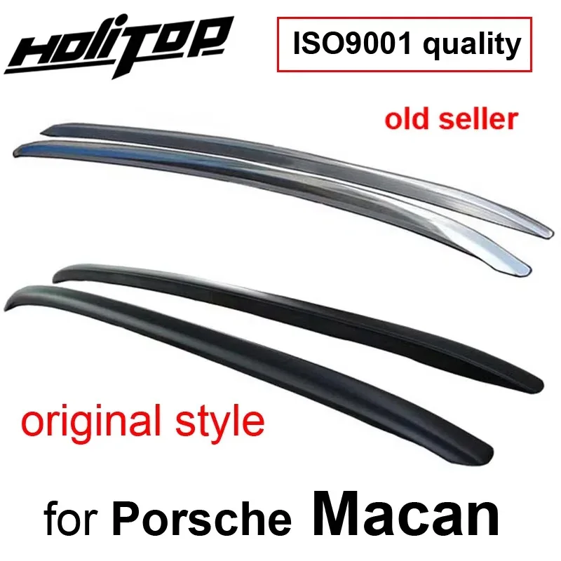 Compatible Avec Peugeot 407 Break 2005-2011 FLY Model Barres De Toit Railing Porte-Bagages De Voiture Noir Aluminium 2 Barres - Accessoires Automobiles (OMAY