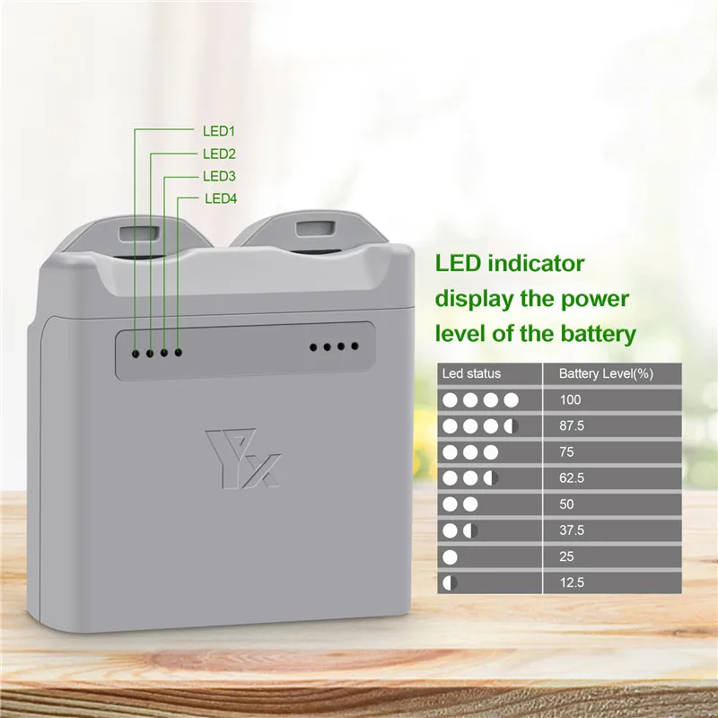 Chargeur Double Canal pour Batterie DJI Neo - 8.6V/5A + USB 5V/2A