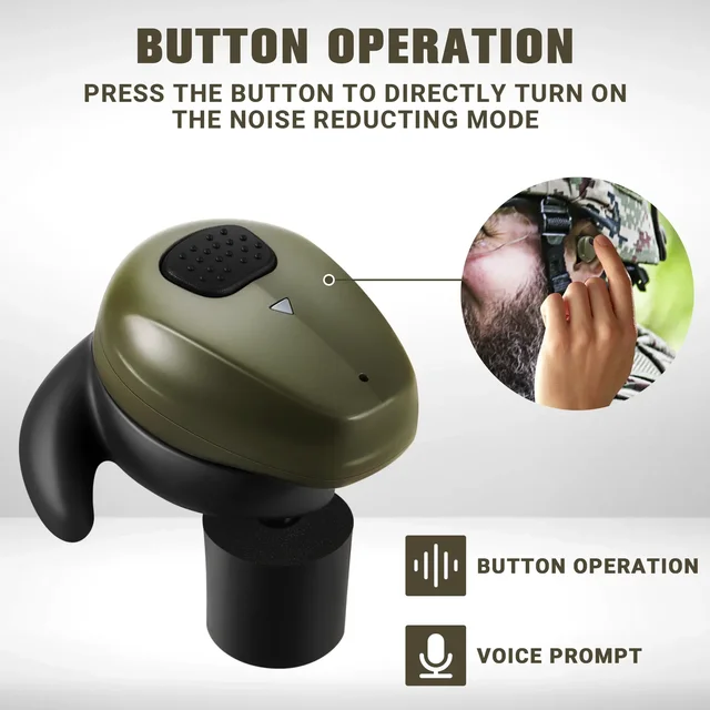 Tactical Bluetooth Shooting Earbuds 4
