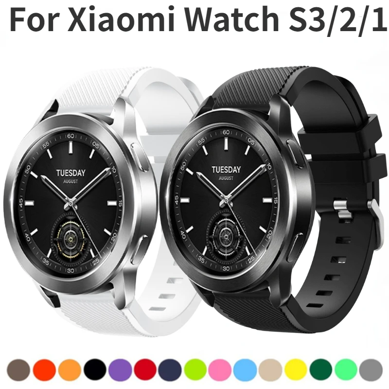 Soft Sport Silicone Wristband - 22mm Universal Strap