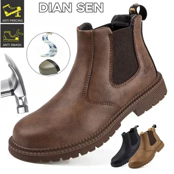 Men’s Waterproof Steel Toe Boots 1