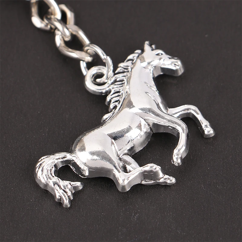 Porte-clés Pendentif Cheval Vintage - Anneau Pour Sac Et Accessoires - Unisexe