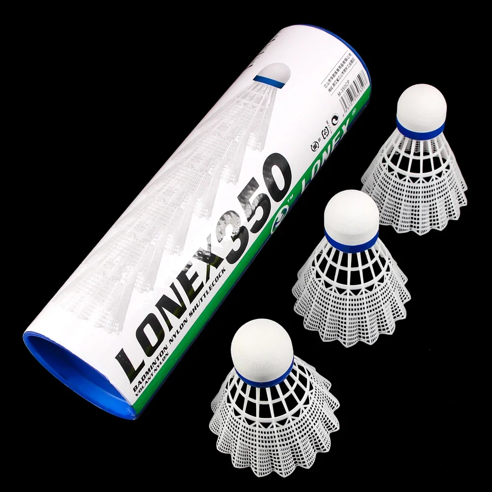 Nylon Shuttlecock Table Fiber Ball Head 6pcs/set