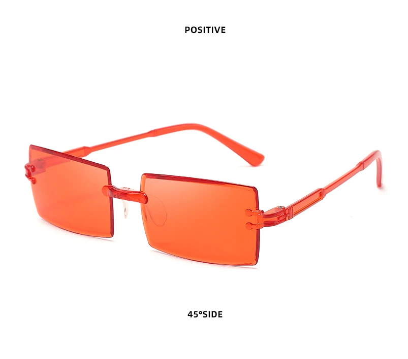 Fashio Vitage Suglasses Wome Rimless Frameless Rectagle Shades Gradiet Brad Summer Travelig Su Glasses for_voghion.com