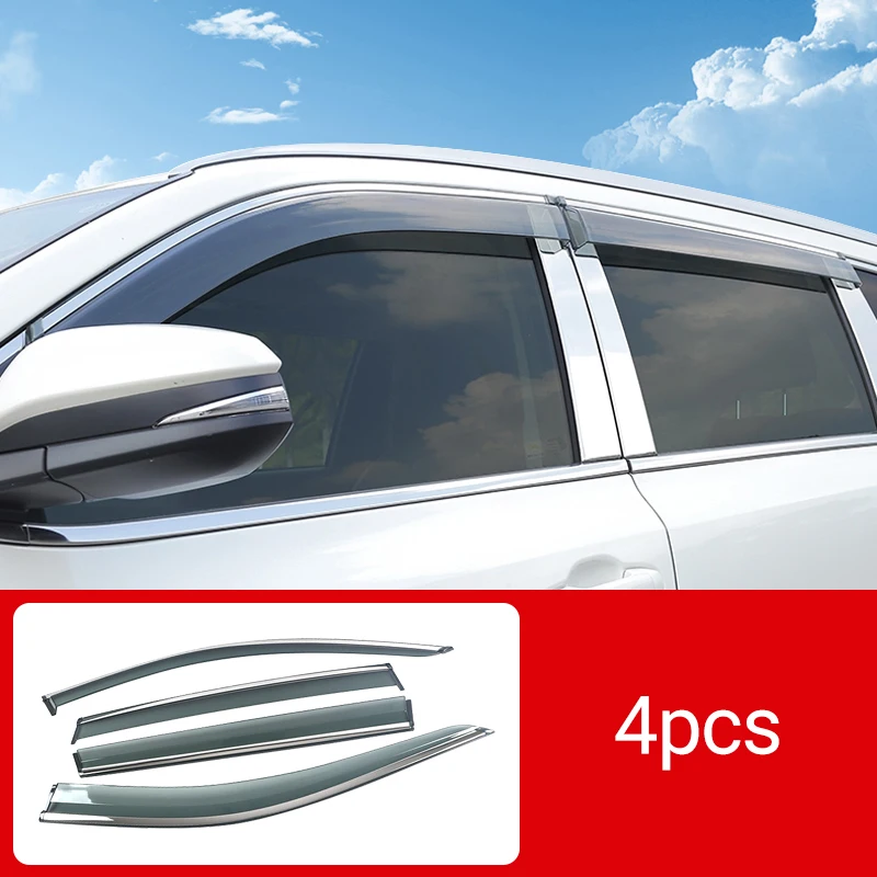 thumbnail image 1 of Visera para ventana lateral de coche, protector de lluvia para Toyota RAV4 2019, 2020, 2021, 2022, 2023, 2024, XA50, accesorios híbridos, 1 of 5