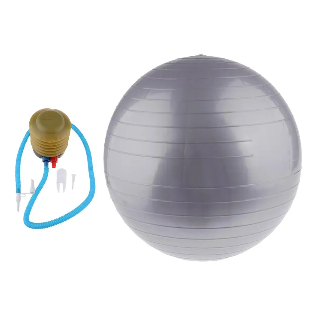 Exercise Ball home and Include 1 Yoga Ball (45/85cm) + Spare Plugs & Plu