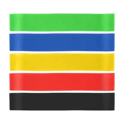 Yoga Resistance Bands Set - Portable Fitness Loop for Strength Training & Workouts (Colorful Suit(5Pcs))