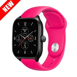 Versatile 20mm & 22mm Watch Strap for Smartwatches - Premium Wristband Bracelet Collection (Barbie - powder)