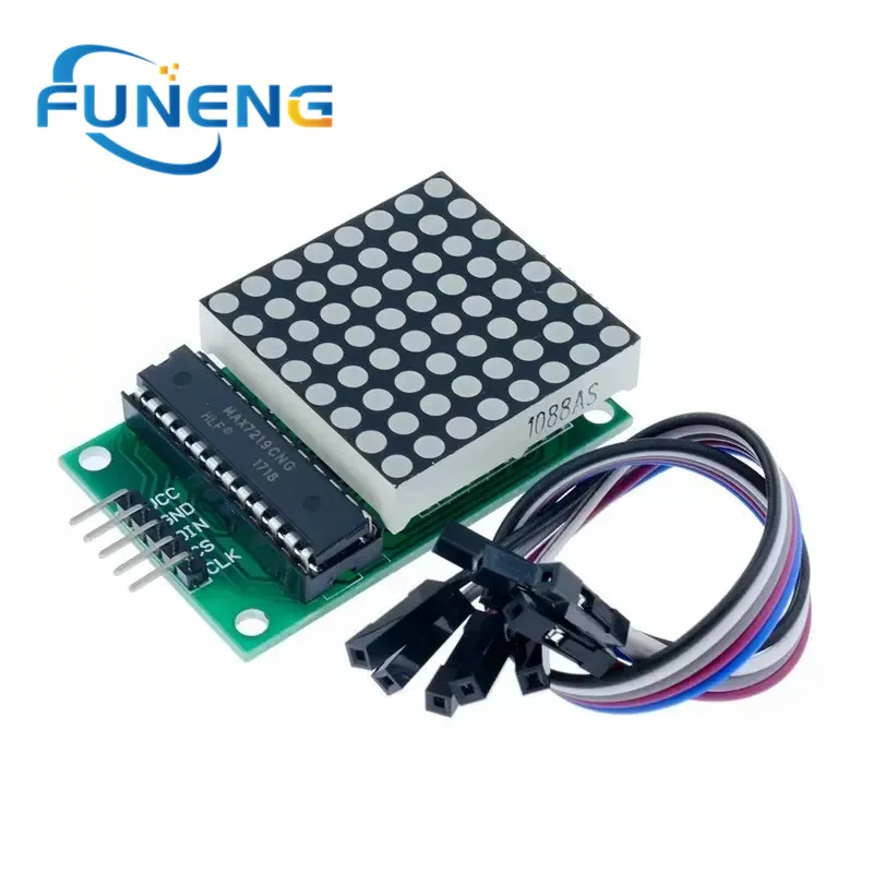 MAX7219-8-8-dot-matrix-module-microcontroller-module-display-module-MCU ...