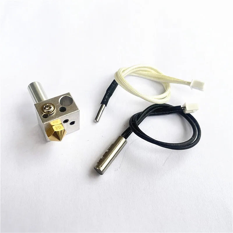 Wanhao Duplicador Série Peça d9 Mais Mk2 Hotend Kit Mais Aquecedor Cartucho Termistor Conjunto para d9 300 400 500 Fdm Impressora 3d Peças - Imagem 4