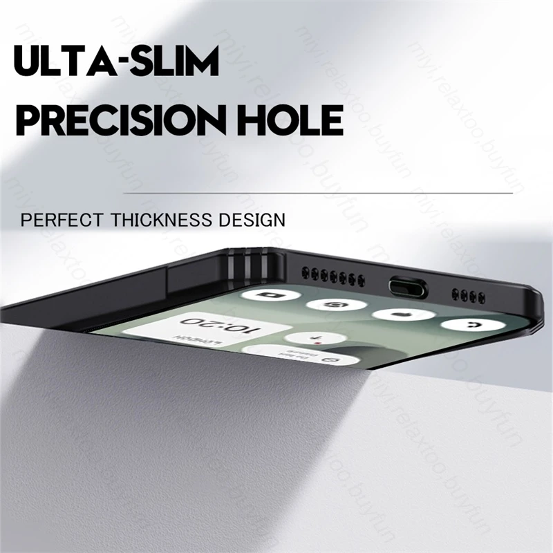 Transparent Acrylic Shockproof Case with TPU Soft Frame