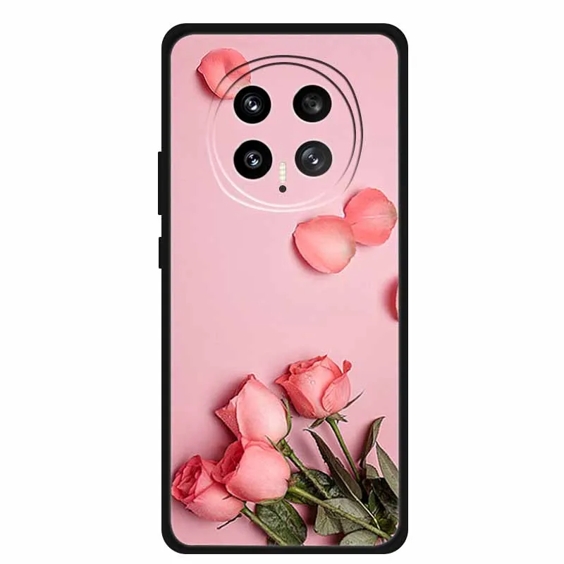 Shockproof Black Silicone Phone Case - Soft and Durable Back Cover