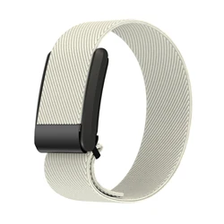 Stretchable Nylon Sport Wristband Strap - Premium Elastic Bracelet - Whoop 5.0 (Starlight)