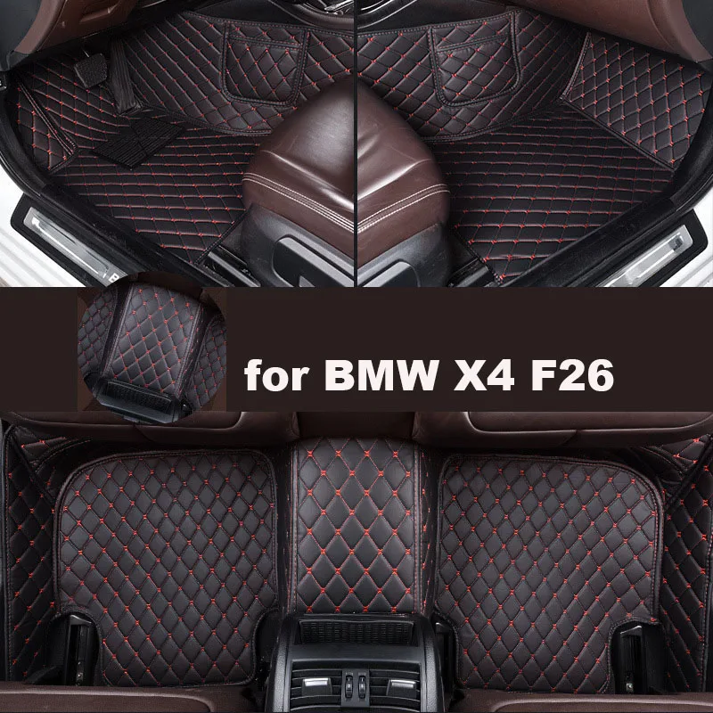 

Car Floor Mats for BMW X4 F26 2014-2018 Accessories Customized Auto Carpets