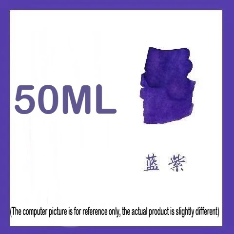 Vibrant 24-Color Fountain Pen Ink Set - 500/50ml Bottled Ink Refill for Writing and Stationery