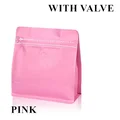 Pink with valve
