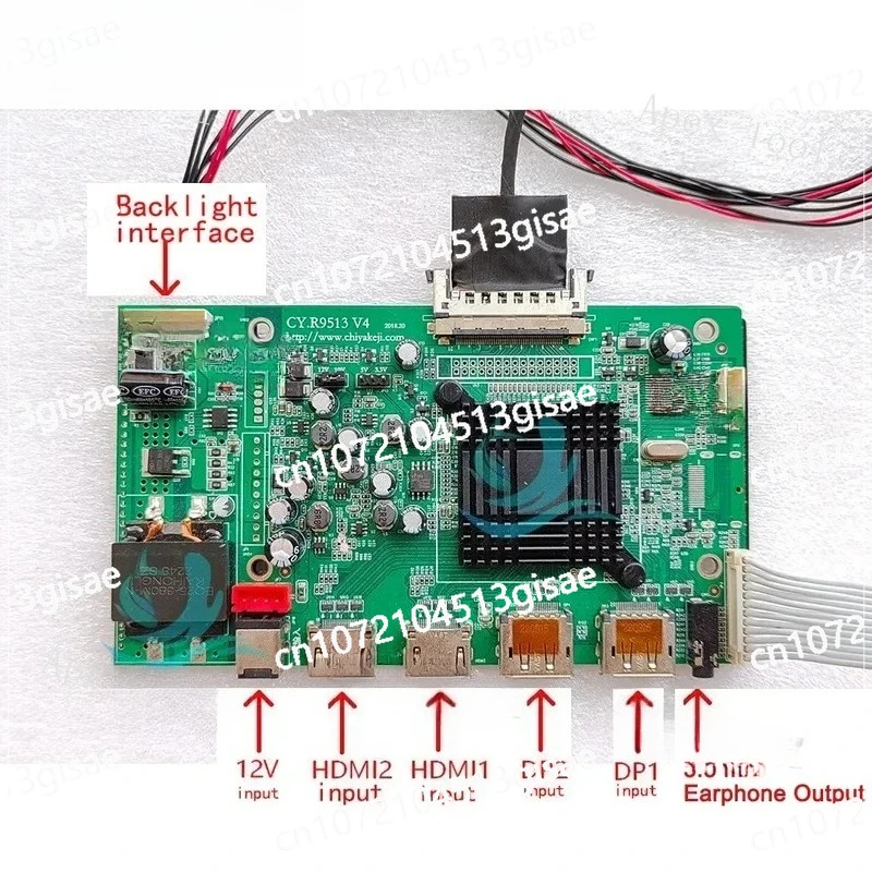 LCD 4K 60Hz 드라이버 보드, LM215UH1-SDB1 C1 LM215UH1 SDA1 화면용 제어 보드 키트
