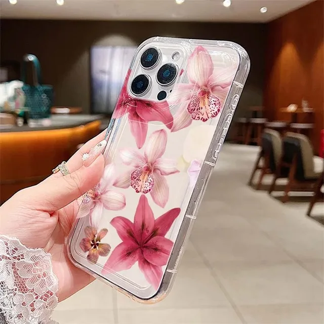 Funda transparente de girasoles para iPhone: Estilo Cálido | Emoape