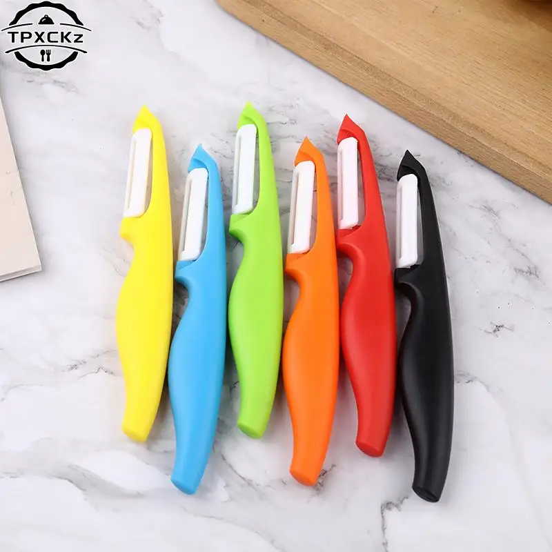 Keuken Slicer Meloen Gadgets Zirconia Keramiek Fruit Dunschiller Snoeischaar Radijs Aardappel Cutter Kitchen Tools Dunschiller Mes