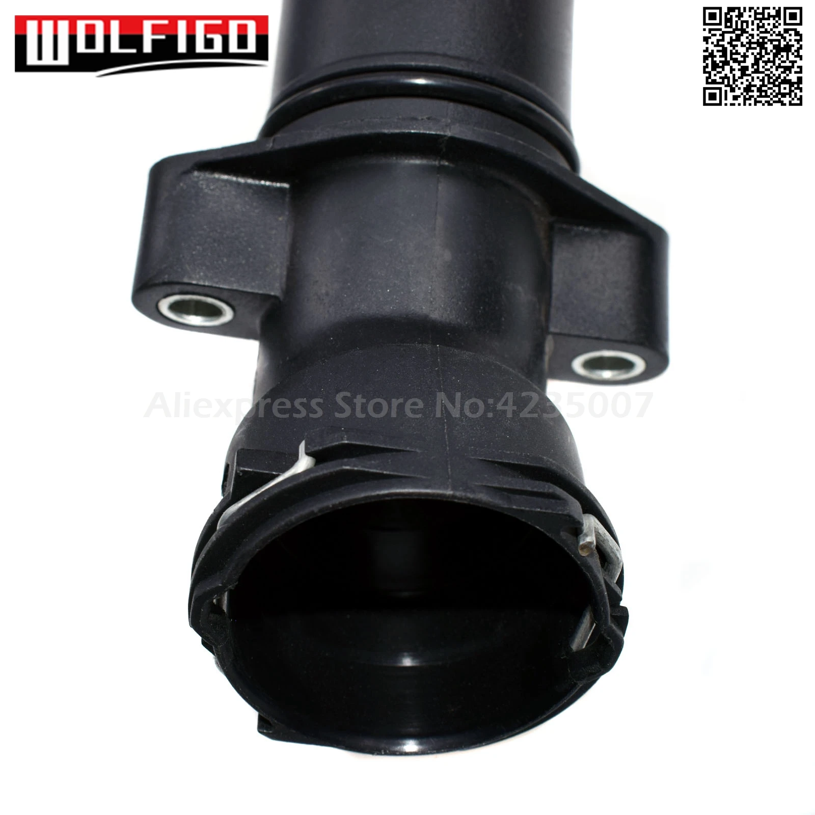 For Mercedes C230 2003 04 2005 Engine Coolant Thermostat Housing 271 200 12 56 A2712001256