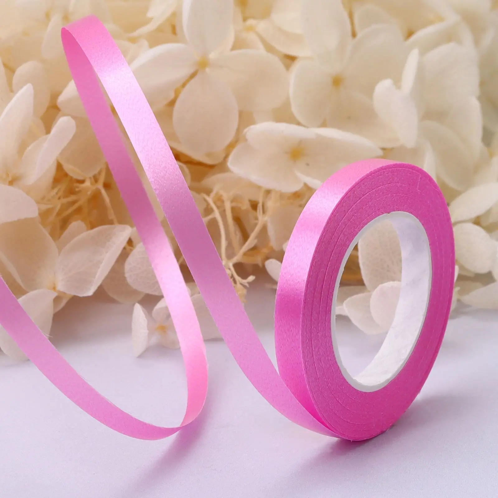 thumbnail image 1 of 10 metros/rollos de cinta de 5 mm para globos, accesorios para fiestas, cumpleaños, bodas, cadenas de globos láser, cintas de satén, manualidades, decoración para fiestas, 1 of 5