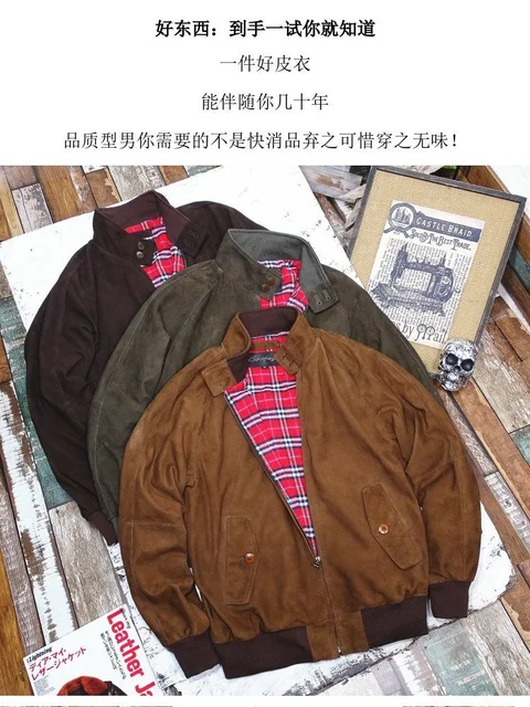 Chaquetas Vintage enceradas al óleo para hombre, chaqueta Harrington G9  Safari, impermeable, para senderismo con solapa, motocicleta, Amekaji, 100%  algodón, abrigos de otoño - AliExpress