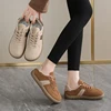 Autumn New Fashion Trend Women's Casual Shoes College Style Wide Toe Soft Comfortable Flat Shoes Outdoor Casual Sports Shoes 6
