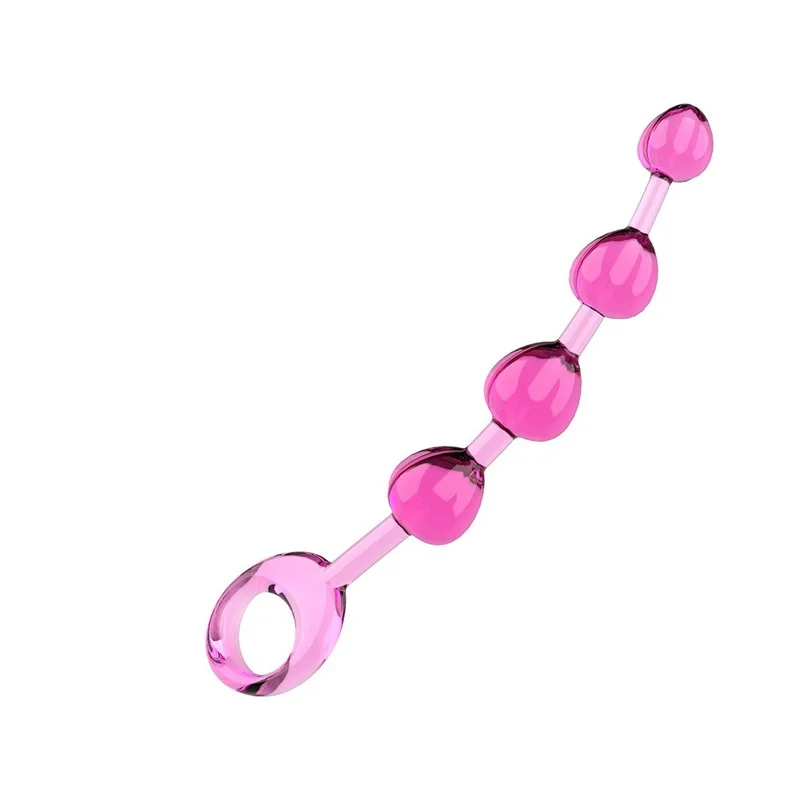 Anal Stimulator Ball Beads Butt Plug Masturbation Crystal Sex Toy for Beginners Man Women Couples Anus Masturbator Massager Gay _voghion.com