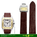 Brown gold buckle