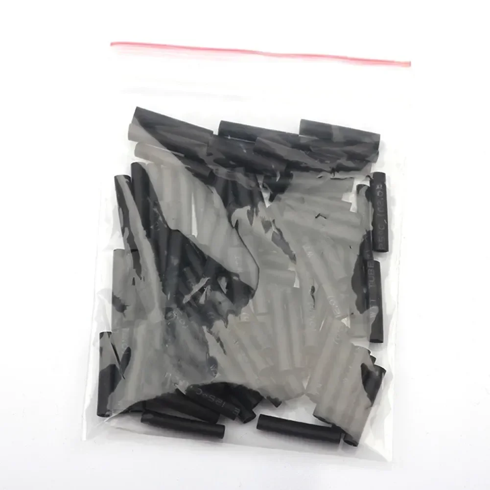 50/100pcs Heating Shrink Tubing For Carp Rigs Heat Shrink Tube Hook Sleeves Luminous Sea Fishing Rigging Shrinkable Tube