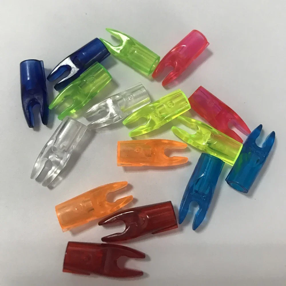Archery Arrow Nocks 50Pcs for Carbon Arrows Shaft Compound Traditional Bow Longbow Accessories Hunting